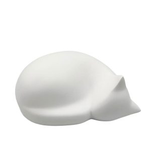 FELINA ΔΙΑΚΟΣΜΗΤΙΚΟ ΓΑΤΑ 18.5x13.5x8.5cm POLYRESIN ΑΣΠΡΟ