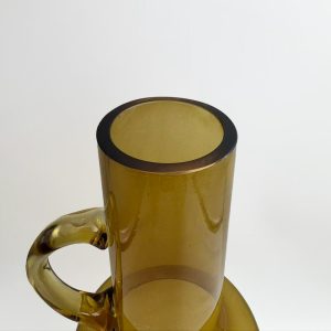 ARTISAN ΒΑΖΟ 14x14x35cm ΓΥΑΛΙ CARAMEL