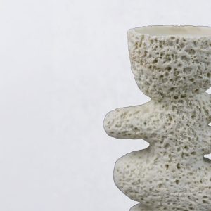 LUSTRE III ΚΗΡΟΠΗΓΙΟ ΔΙΑΚΟΣΜΗΤΙΚΟ 14.5x9.5x25cm RESIN ΜΠΕΖ