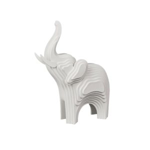 ARCHI ΔΙΑΚΟΣΜΗΤΙΚΟ ΕΛΕΦΑΝΤΑΣ 28.4x11.7x35.7cm RESIN OFF WHITE