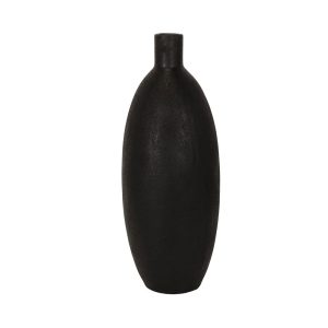 AIVA ΒΑΖΟ 23x23x61cm MgO ΜΑΥΡΟ