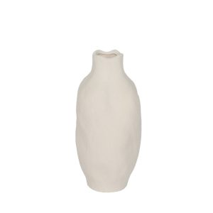 VILERA ΒΑΖΟ 16x16x32cm ΚΕΡΑΜΙΚΟ ΛΕΥΚΟ