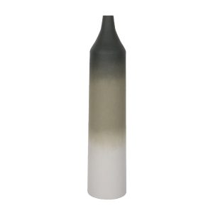 ORIN ΒΑΖΟ 20x20x91cm ΜΕΤΑΛΛΟ ΠΡΑΣΙΝΟ ΣΚΟΥΡΟ ΛΑΔΙ ΛΕΥΚΟ
