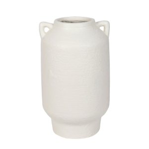 FORA ΒΑΖΟ 30x30x50cm MgO ΛΕΥΚΟ