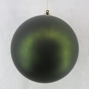 EVERGREEN ΧΡΙΣΤΟΥΓΕΝΝΙΑΤΙΚΗ ΜΠΑΛΑ 20x20x21cm ΠΛΑΣΤΙΚΟ ΠΡΑΣΙΝΟ ΣΚΟΥΡΟ ΜΑΤ