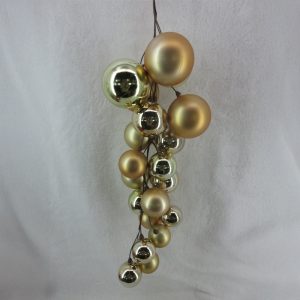 NOEL DROPS ΧΡΙΣΤΟΥΓΕΝΝΙΑΤΙΚΗ ΜΠΑΛΑ 66cm ΠΛΑΣΤΙΚΟ ΧΡΥΣΟ