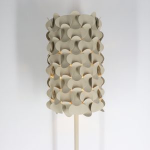 LUCE ΦΩΤΙΣΤΙΚΟ ΕΠΙΔΑΠΕΔΙΟ 26x26x150.5cm ΣΙΔΕΡΟ ΜΠΕΖ