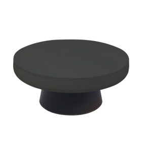 MYKONOS COFFEE TABLE ΜΑΥΡΟ 90x90x39cm