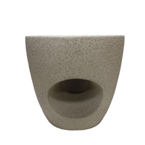 PORTAL SIDE TABLE SAND BEIGE 50x41x46.5cm