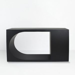 BELL ΚΟΝΣΟΛΑ ΜΑΥΡΟ 120x32x75cm