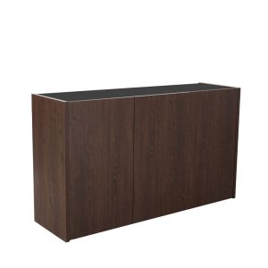 NUEZ ΜΠΟΥΦΕΣ 3ΠΟΡΤΕΣ ΚΑΡΥΔΙ ΜΑΥΡΟ 156x45x85cm