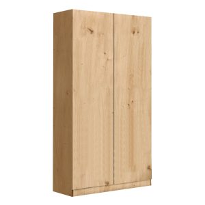 HERMES ΝΤΟΥΛΑΠΑ 2ΠΟΡΤΕΣ ARTISAN OAK 100x52x200cm