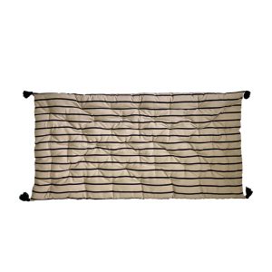 SOFT ΜΑΞΙΛΑΡΑ BEIGE ΓΚΡΙ ΣΚΟΥΡΟ 160x80x10cm
