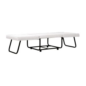 FOLD ΠΟΥΦ ΚΡΕΒΑΤΙ ΑΝΑΔΙΠΛΟΜΕΝΟ OFF WHITE 06-900 70x72x43