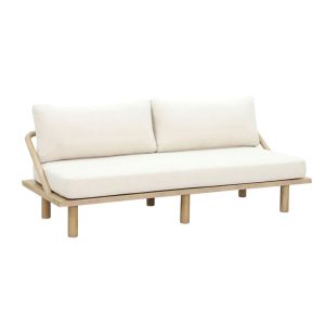 SIESTA ΚΑΝΑΠΕΣ ΚΡΕΒΑΤΙ ΦΥΣΙΚΟ CREAM 180x80x59cm