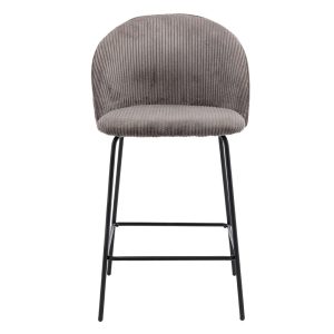 VOTSALO ΣΚΑΜΠΟ BAR ΓΚΡΙ 51.5x56x95cm