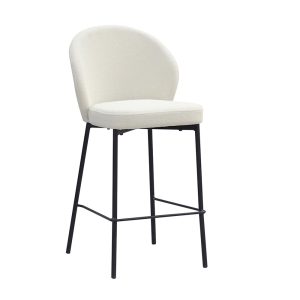 LUNE ΣΚΑΜΠΟ BAR ΛΕΥΚΟ 48x53.5x95.5cm