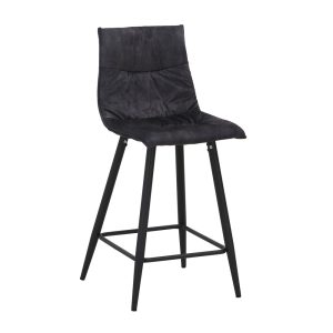 LINEA ΣΚΑΜΠΟ BAR ΑΝΘΡΑΚΙ 42x51x94cm