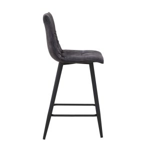 LINEA ΣΚΑΜΠΟ BAR ΑΝΘΡΑΚΙ 42x51x94cm