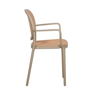 RATTI/P ΚΑΡΕΚΛΑ LATTE ΦΥΣΙΚΟ 57x51x84cm