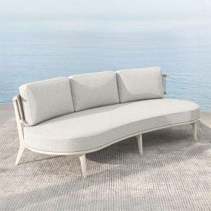 LA LUNA ΣΑΛΟΝΙ SET 1+2+1 OFF WHITE