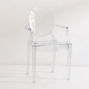 AERIS ΚΑΡΕΚΛΑ ΔΙΑΦΑΝΟ 56.5x53.5x92.5cm