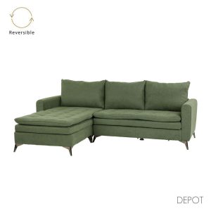 SCANDALO ΚΑΝΑΠΕΣ ΓΩΝΙΑ ΑΝΑΣΤΡΕΨΙΜΗ ΛΑΔΙ ASTI 20 265x188x99cm