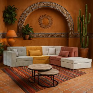 MEXICO ΣΚΑΜΠΟ BEIGE WIND 84 101x87x40cm